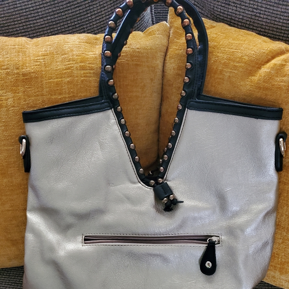 Brushed Gold Bag
